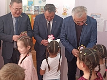 Сенатор Баир Жамсуев побывал с рабочей поездкой в Могойтуйском районе