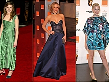 Вспомнить страшно: 15 самых безвкусных нарядов звезд с красной дорожки «британского Оскара»