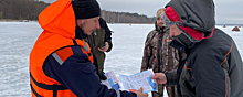 Лед на реке Нахабинке в Красногорске оказался небезопасным