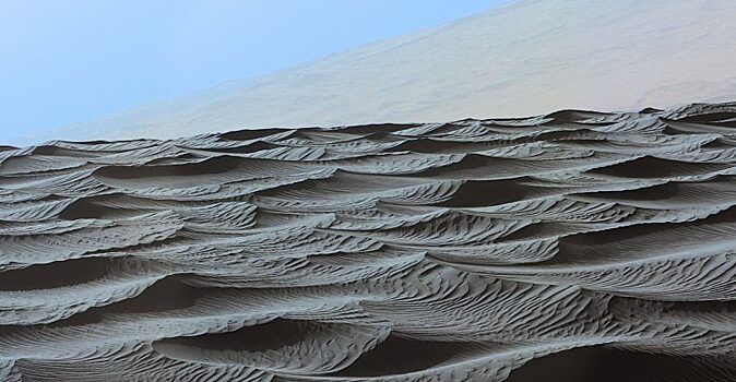 Роскосмос показал марсианские дюны