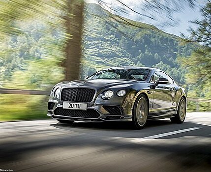 В России будет продано 10 экземпляров Bentley Continental Supersport