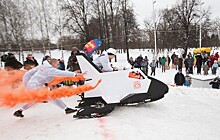 Москвичи осваивают экзотические зимние виды спорта