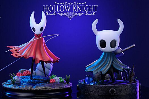 По Hollow Knight выпустят детальные фигурки Полого рыцаря и Хорнет