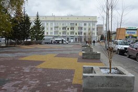 В Барнауле преобразился заброшенный сквер Кири Баева