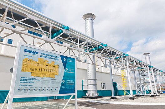 Завод из Балашихи запустил станцию производства технических газов в Тобольске