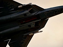 Момент, когда Су-57 показал свое оружие в Дубае, сняли на видео