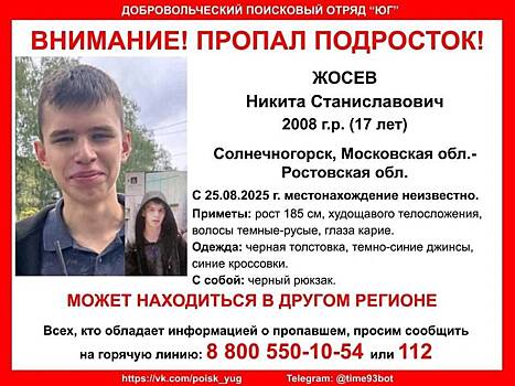 Незнакомец увез в другой регион: что известно о пропаже школьника из Подмосковья