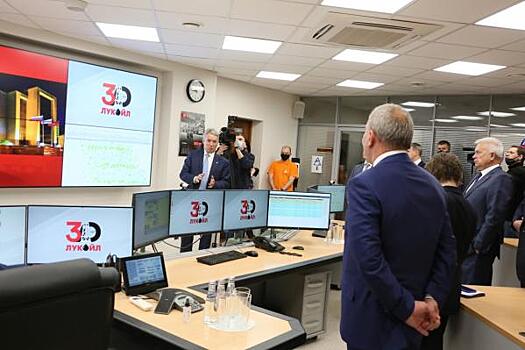 Вице-премьер правительства РФ Борисов побывал на объектах ЛУКОЙЛа в Югре