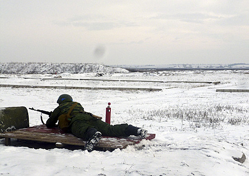 Российские военнослужащие в Приднестровье боролись за победу в военизированной эстафете