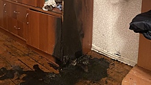 Сожитель поджег шкаф в квартире Вологды и попал в полицию
