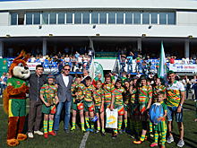 В Зеленограде прошел юбилейный регбийный турнир «Золотой овал»