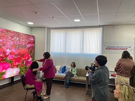 В Штабе общественной поддержки для жен участников СВО провели акцию «Твоя весна»