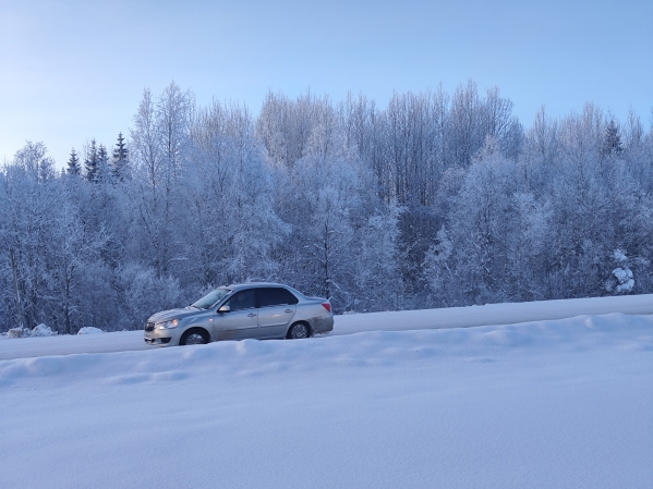 Ученые измеряют температуру дороги Сургут — Салехард на Ямале