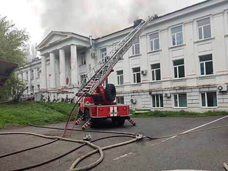Следственный комитет проводит проверку по факту пожара в больнице в Партизанске