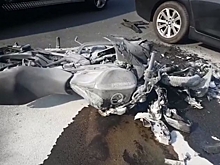 В ГИБДД рассказали подробности аварии в Калининграде, где погиб байкер