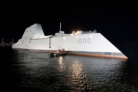 Эсминцы ВМС США Zumwalt оснастят МБР для глобального удара
