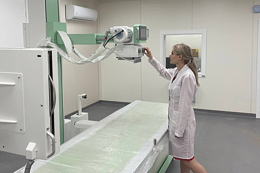 В поликлинике Ашукина в г.о. Пушкинский возобновил работу рентген-кабинет