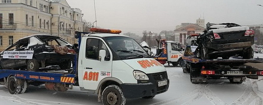 В Омске прошел автопробег в память жертв ДТП