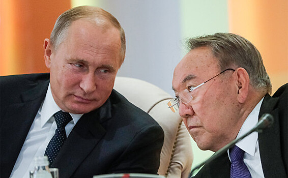 В Казахстане сообщили о встрече Назарбаева и Путина в Москве