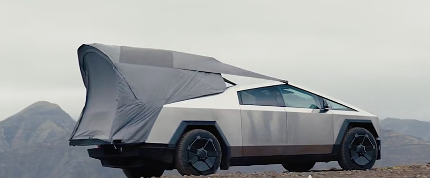 Tesla Cybertruck обогнал спортивный Porsche 911 Carrera при заезде на 400 метров