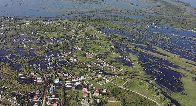 В Приамурье подтопленные дома остались только во Владимировке