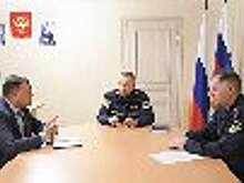 Начальник УФСИН России по Амурской области Владимир Игнаткин и руководство АО «Амурский уголь» обсудили вопросы сотрудничества