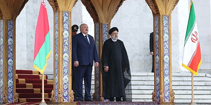 Александр Лукашенко в ходе визита в Иран встретился с Эбрахимом Раиси