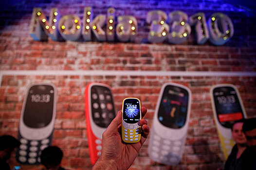 Обновленный Nokia 3310 представлен в Барселоне: он тоньше и легче