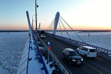 В Амурской области запустили движение по новому Зейскому мосту