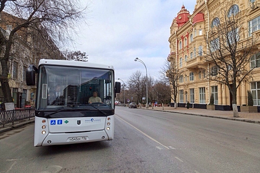 Ростов-на-Дону обкатывает газовый автобус: к ЧМ-2018 их будет полсотни