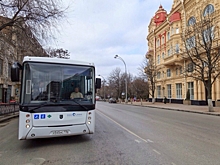 Ростов-на-Дону обкатывает газовый автобус: к ЧМ-2018 их будет полсотни