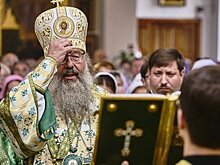 Митрополит Татарстанский Кирилл возглавил службу в честь прибытия ковчега с мощами Сергия Радонежского