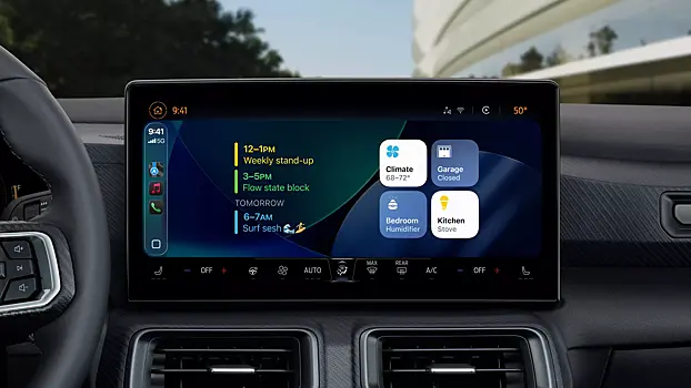 Apple CarPlay получил новый дизайн и умные виджеты в iOS 26