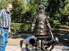 В Волгограде открыли памятник детям Великой Отечественной войны