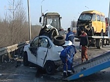 Стали известны подробности аварии с участием Nissan и пассажирской ГАЗели в Уфе