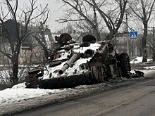 Появилось видео колонны ВСУ, уничтоженной на выходе из Артемовска