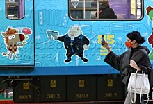 Тематический поезд «Союзмультфильм» запустили в столичном метро