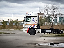 Испытания беспилотного КамАЗа засняли на видео