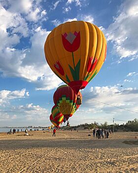 Полетели! В Анапе стартовал фестиваль воздушных шаров!