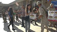 Военные РФ совместно с православной церковью провели гуманитарную акцию в Сирии