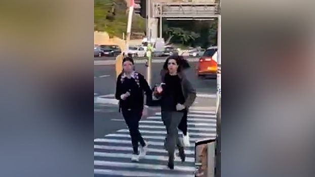 Момент совершения теракта в Иерусалиме попал на видео