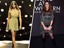 Дочь Кроуфорд вышла на подиум во время показа Celine