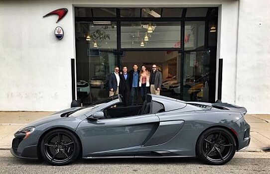 Дженсон Баттон обзавёлся спорткаром McLaren 675LT