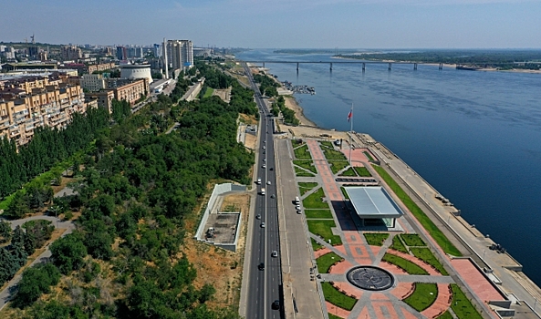 В Волгограде нижнюю террасу набережной откроют до конца года