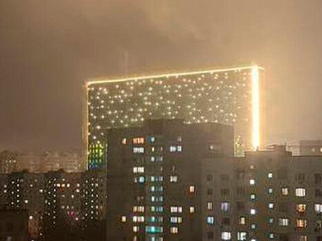 Москвичи пожаловались на подсветку нового ЖК "Малевич"