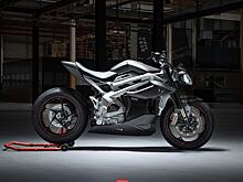 Triumph представил прототип электрического мотоцикла