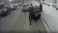 В Иркутске водитель и пострадавшая скрылись с места ДТП