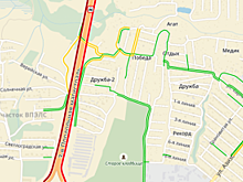 Третья Продольная встала из-за ДТП с грузовиками в гололед