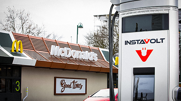 McDonald's превратит рестораны в зарядные станции для электрокаров