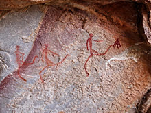 В России найдены наскальные рисунки ранее не встречавшегося цвета